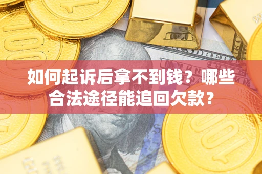武汉如何起诉后拿不到钱？哪些合法途径能追回欠款？