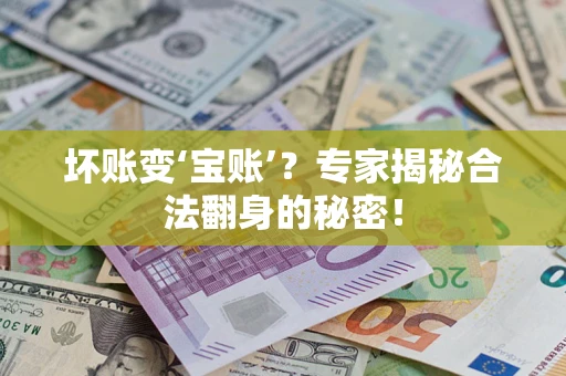 武汉坏账变‘宝账’？专家揭秘合法翻身的秘密！