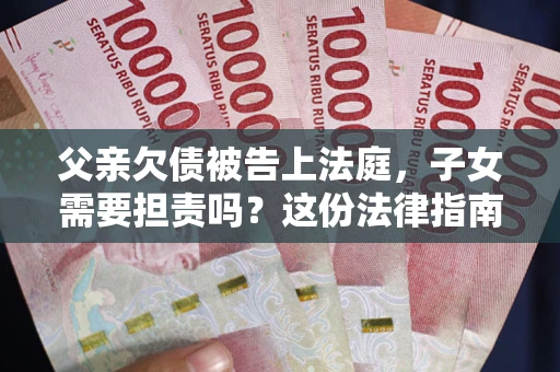 武汉父亲欠债被告上法庭，子女需要担责吗？这份法律指南必须看完