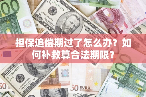 武汉担保追偿期过了怎么办？如何补救算合法期限？
