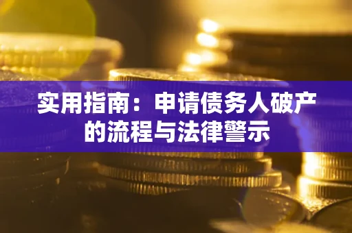 武汉实用指南：申请债务人破产的流程与法律警示