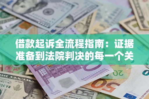 武汉借款起诉全流程指南：证据准备到法院判决的每一个关键步骤