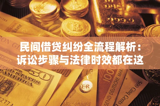 武汉民间借贷纠纷全流程解析：诉讼步骤与法律时效都在这儿了