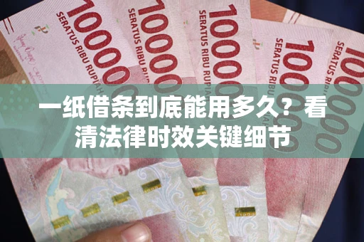 武汉一纸借条到底能用多久？看清法律时效关键细节