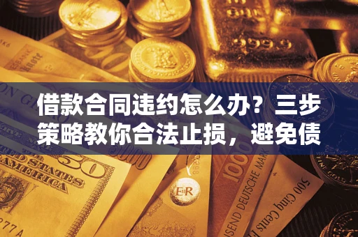 武汉借款合同违约怎么办？三步策略教你合法止损，避免债务危机升级
