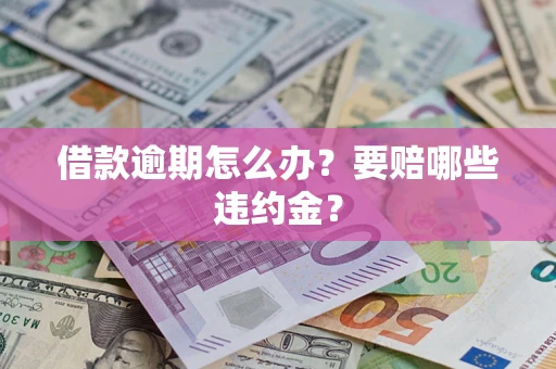 武汉借款逾期怎么办？要赔哪些违约金？