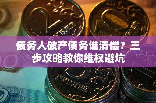 武汉债务人破产债务谁清偿?三步攻略教你维权避坑 武汉债务人破产债务谁清偿?三步攻略教你维权避坑