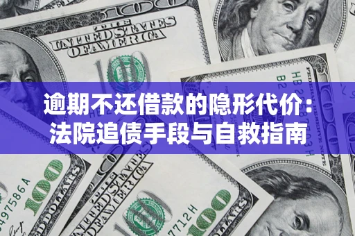 武汉逾期不还借款的隐形代价：法院追债手段与自救指南