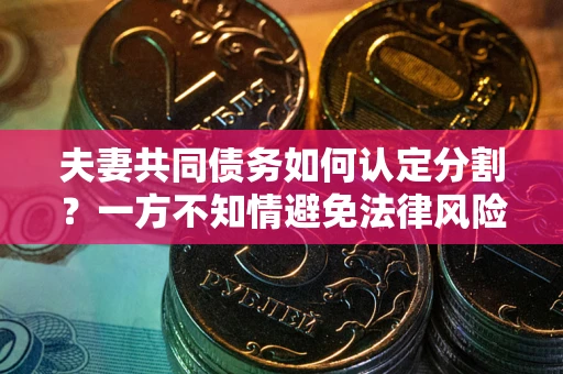 武汉夫妻共同债务如何认定分割？一方不知情避免法律风险必看！